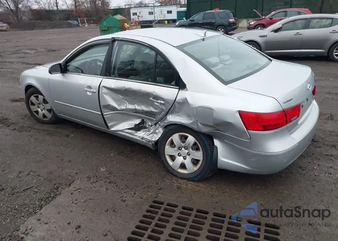 2009 Hyundai Sonata Gls z USA, uszkodzony, nr VIN 5NPET46C89H526253